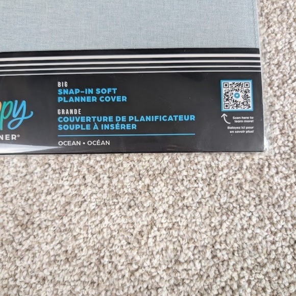 Happy Planner Ocean Big Snap-In Soft Planner‎ Cover 2 Pieces Set NWT - Picture 4 of 6